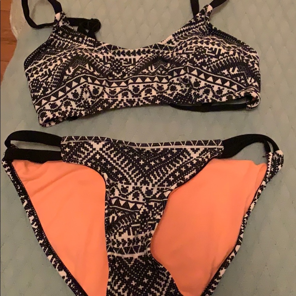 Black and White Bikini